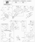 Camshaft Crankshaft Cylinder Engine Sump KitGaskets Lubrication Piston Group Valves Diagram and Parts List for 128702-0672-01  Briggs and Stratton Engine